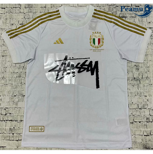 Camisola Futebol Italia Equipamento Édition spéciale Blanc 2024-2025