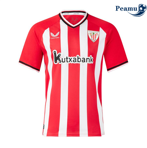 Camisola Futebol Athletic Bilbao Principal Equipamento 2024-2025