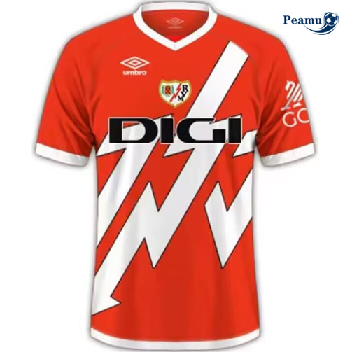 Camisola Futebol Rayo Vallecano Alternativa Equipamento 2024-2025