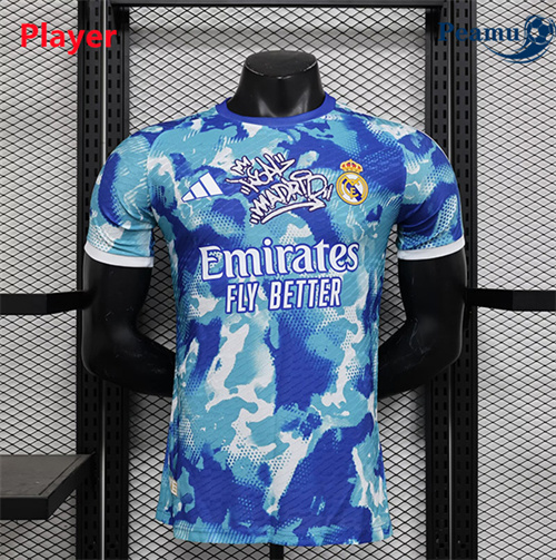 Camisola Futebol Real Madrid Player especial Equipamento Azul 2024-2025