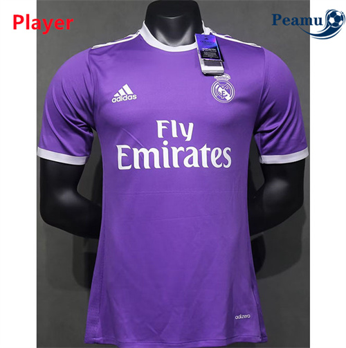 Camisola Futebol Real Madrid Player Equipamento Roxo 2016-17