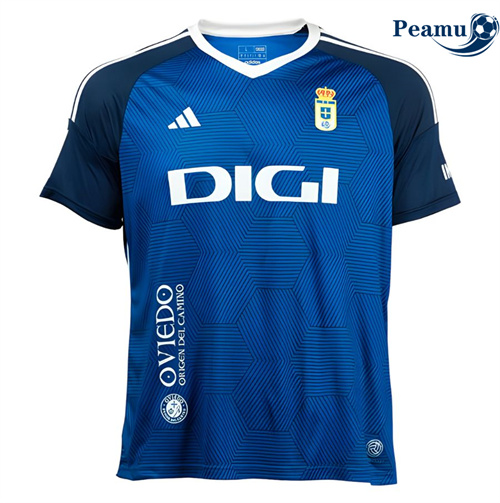 Camisola Futebol Real Oviedo Principal Equipamento 2024-2025