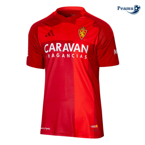 Camisola Futebol Real Zaragoza Alternativa Equipamento 2024-2025