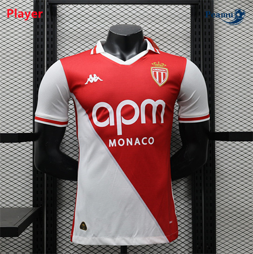 Camisola Futebol AS Monaco Player Principal Equipamento 2024-2025