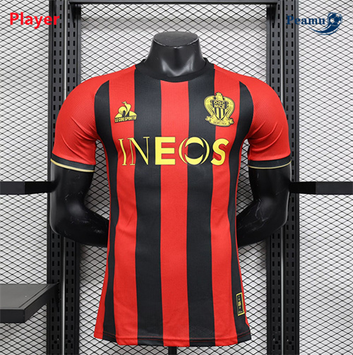 Camisola Futebol OGC Nice Player Principal Equipamento 2024-2025