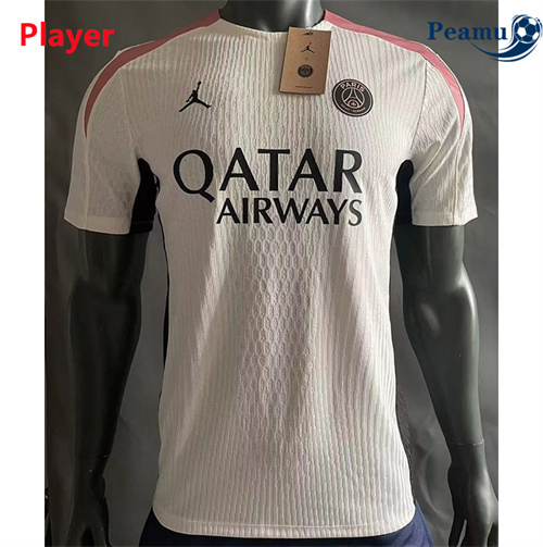 Camisola Futebol PSG Player Training Equipamento marrom claro 2024-2025