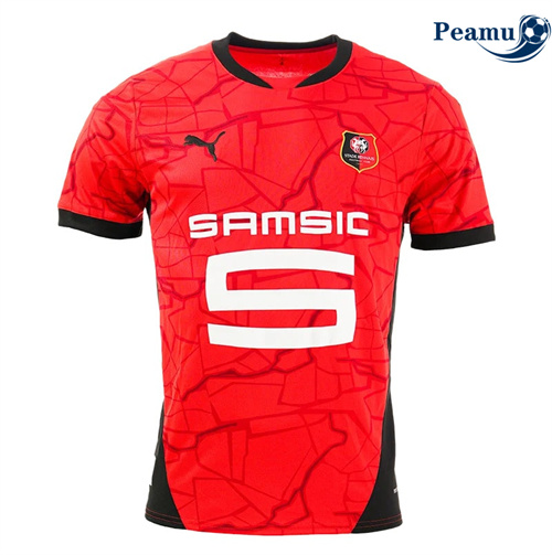 Camisola Futebol Stade Rennais Principal Equipamento 2024-2025