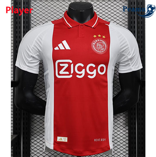 Camisola Futebol AFC Ajax Player Principal Equipamento 2024-2025