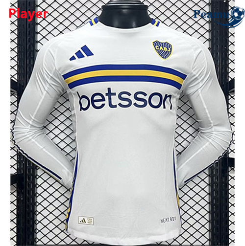 Camisola Futebol Boca Juniors Player Alternativa Equipamento Manga comprida 2024-2025