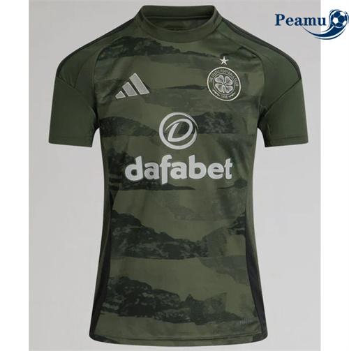 Camisola Futebol Celtic Terceiro Equipamento 2024-2025