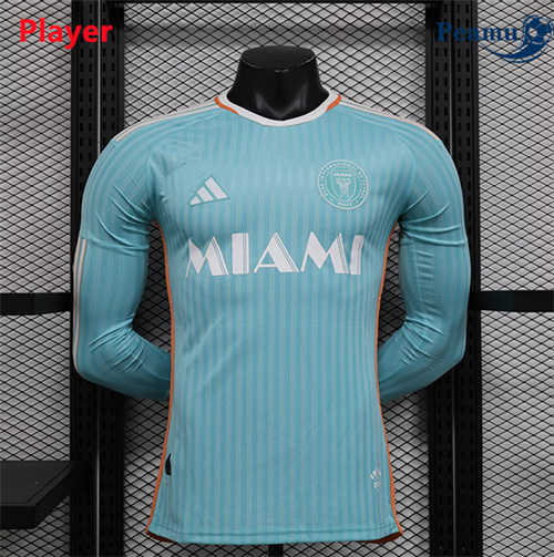 Camisola Futebol Inter Miami Player Terceiro Equipamento Manga comprida 2024-2025