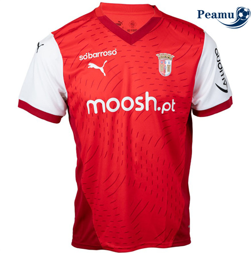 Camisola Futebol Braga Principal Equipamento 2024-2025