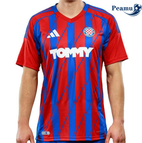 Camisola Futebol Hajduk Split Principal Equipamento 2024-2025