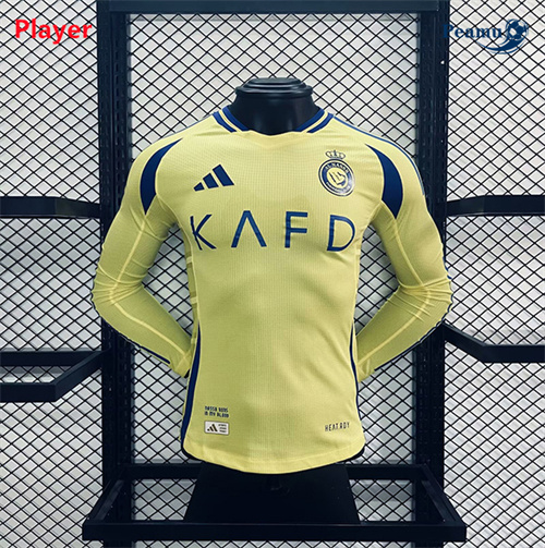 Camisola Futebol Al Nassar Player Principal Equipamento Manga comprida 2024-2025