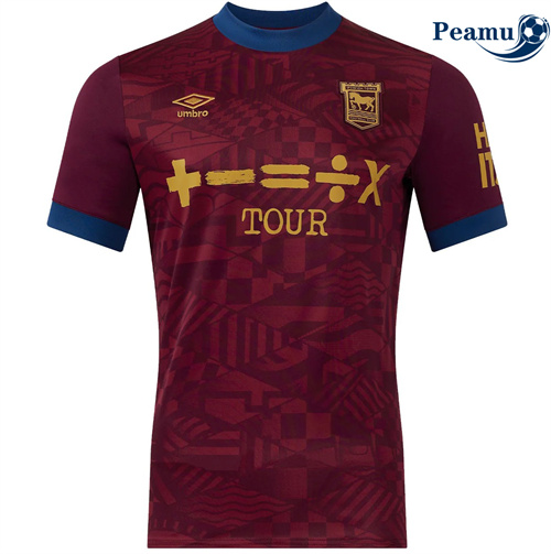 Camisola Futebol Ipswich Town Alternativa Equipamento 2024-2025