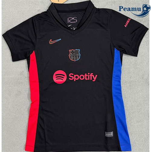 Camisola Futebol Barcelona Mulher Alternativa Equipamento 2024-2025