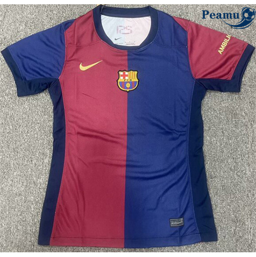 Camisola Futebol Barcelona Mulher Principal Equipamento 2024-2025