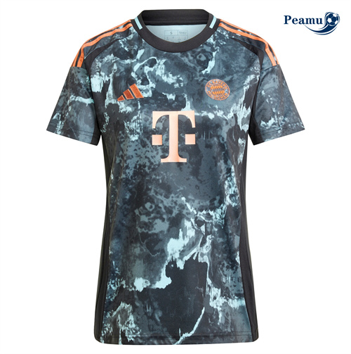 Camisola Futebol Bayern de Munique Mulher Alternativa Equipamento 2024-2025