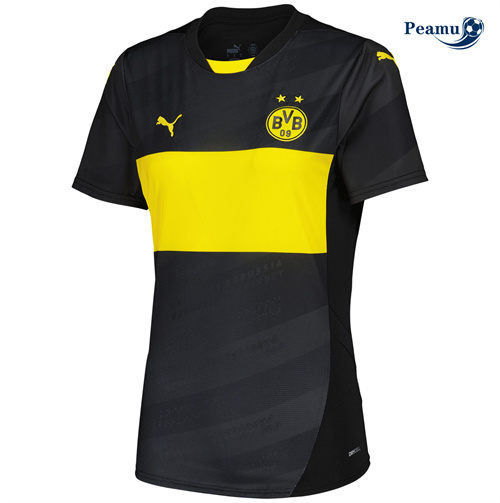 Camisola Futebol Borussia Dortmund Mulher Alternativa Equipamento 2024-2025