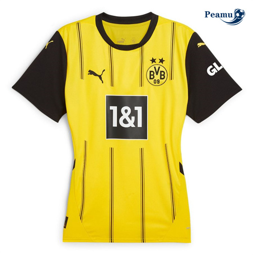 Camisola Futebol Borussia Dortmund Mulher Principal Equipamento 2024-2025