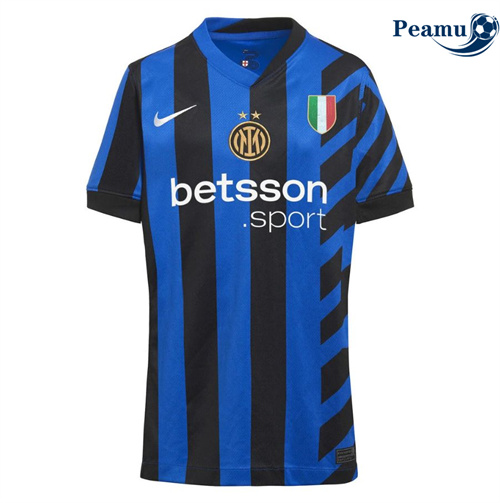 Camisola Futebol Inter Milan Mulher Principal Equipamento 2024-2025