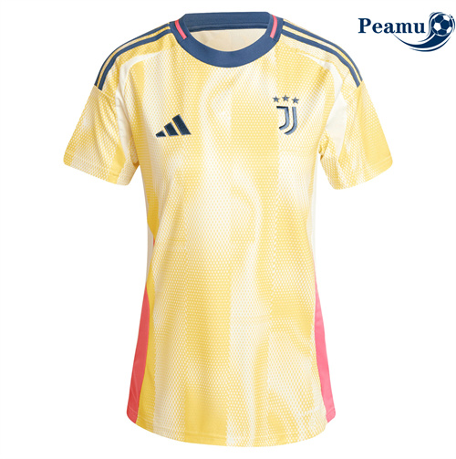 Camisola Futebol Juventus Mulher Alternativa Equipamento 2024-2025