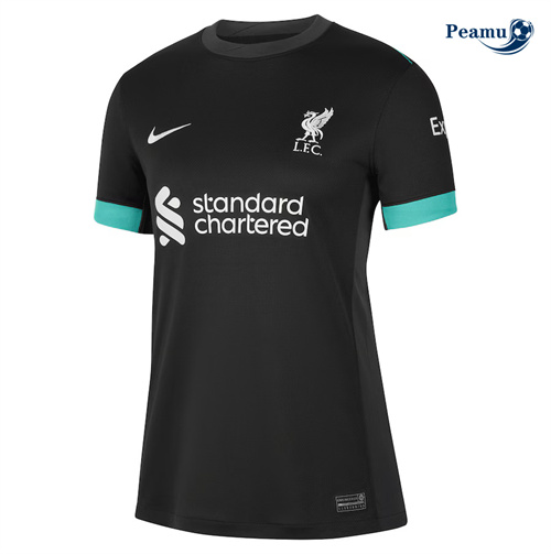 Camisola Futebol Liverpool Mulher Alternativa Equipamento 2024-2025