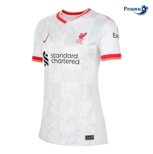 Camisola Futebol Liverpool Mulher Terceiro Equipamento 2024-2025