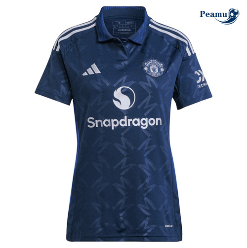 Camisola Futebol Manchester United Mulher Alternativa Equipamento 2024-2025