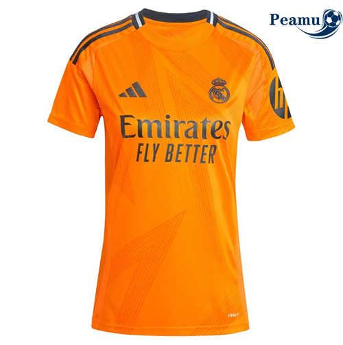 Camisola Futebol Real Madrid Mulher Alternativa Equipamento 2024-2025