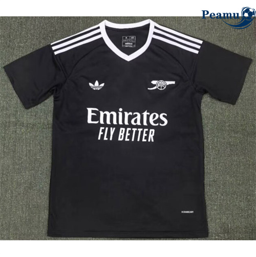 Camisola Futebol Arsenal Training Equipamento Preto 2024-2025