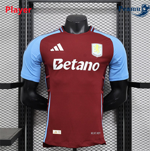 Camisola Futebol Aston Villa Player Principal Equipamento 2024-2025