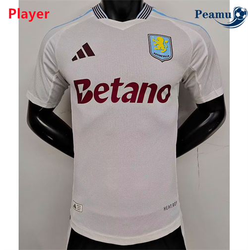 Camisola Futebol Aston Villa Player Alternativa Equipamento 2024-2025