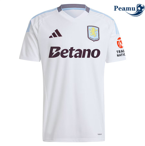 Camisola Futebol Aston Villa Alternativa Equipamento 2024-2025