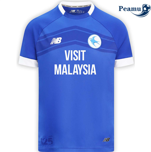 Camisola Futebol Cardiff City Principal Equipamento 2024-2025