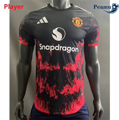 Camisola Futebol Manchester United Player Equipamento Édition spéciale Vermelho 2024-2025