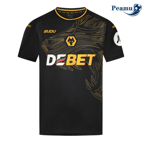 Camisola Futebol Wolverhampton Alternativa Equipamento 2024-2025