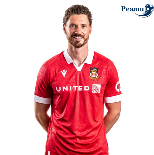 Camisola Futebol Wrexham Principal Equipamento 2024-2025