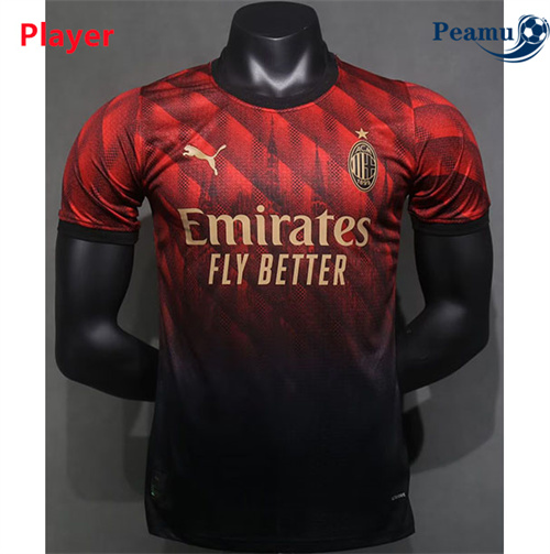 Camisola Futebol AC Milan Player especial Equipamento Vermelho 2024-2025