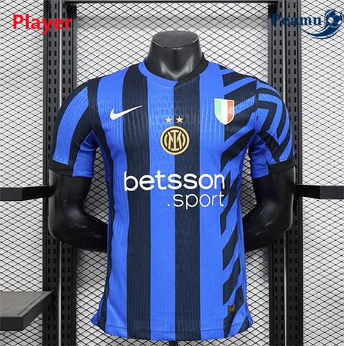 Camisola Futebol Inter Milan Player Principal Equipamento 2024-2025