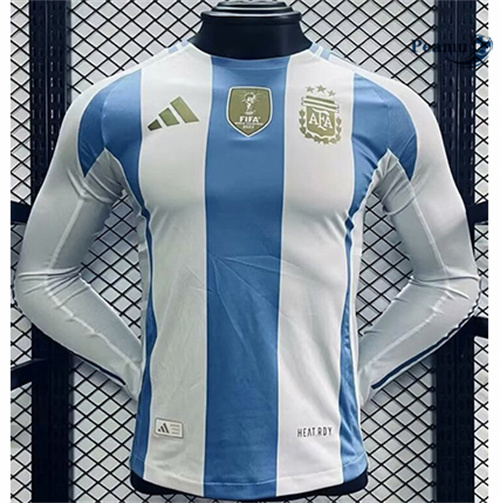 Comprar Camisola Futebol Argentina Player Version Principal Equipamento Manga Comprida 2024-2025