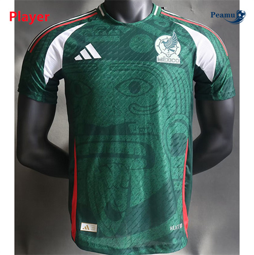 Criar Camisola Futebol Mexico Player Version Equipamento edición especial Verde 2024-2025