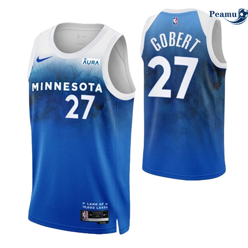 Criar Camisola Rudy Gobert, Minnesota Timberwolves 2023/24 - City
