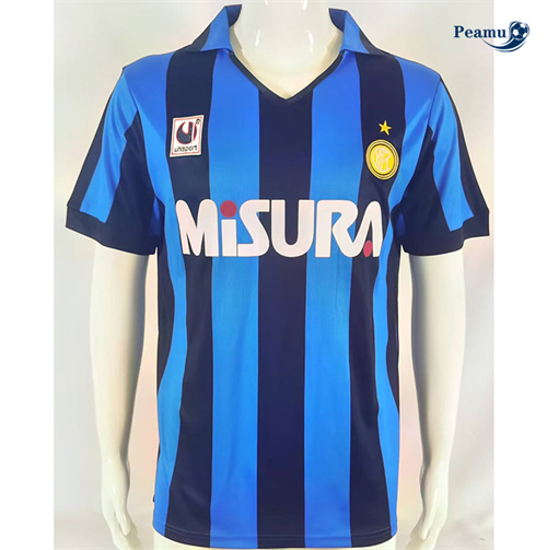 Comprar Camisola Futebol Retrô Inter Milan Principal Equipamento 1990-91