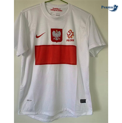 Criar Camisola Futebol Retrô Polonia Principal Equipamento 2012