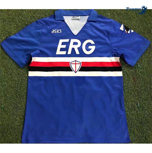 Criar Camisola Futebol Retrô Sampdoria Principal Equipamento 1990-91