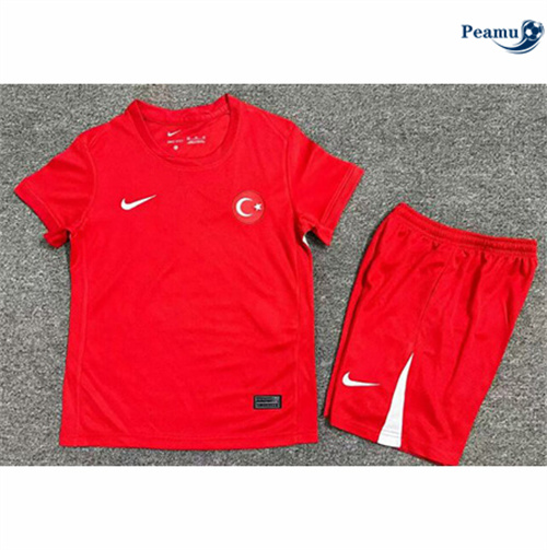 Loja Camisola Futebol Turquía Crianças Alternativa Equipamento 2024-2025