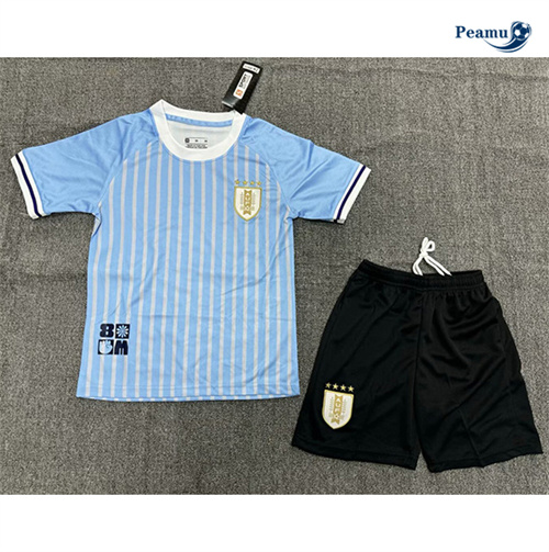 Comprar Camisola Futebol Uruguai Crianças Principal Equipamento 2024-2025