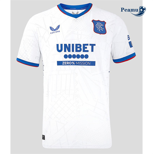 Camisola Futebol Rangers Segunda Equipamento 2024-2025