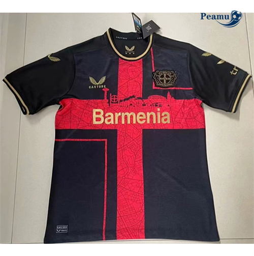 Camisola Futebol Bayer 04 Leverkusen Equipamento Edição Campeã 2024-2025